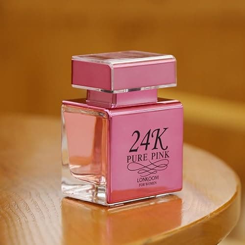 Lonkoom 24K Pure Pink Perfume for Women, Sweet Floral Fruity Perfumes Eau de Parfum Spray Long-Lasting Fragrance, 3.4 Fl Oz/100ml thumbnail 9