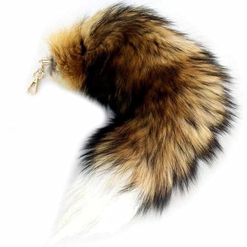 Valpeak Therian Mask and Tail Set for Girls Halloween Cat Mask Tail Cosplay Fox Mask Wolf Tail Over 1 Years Old thumbnail 8