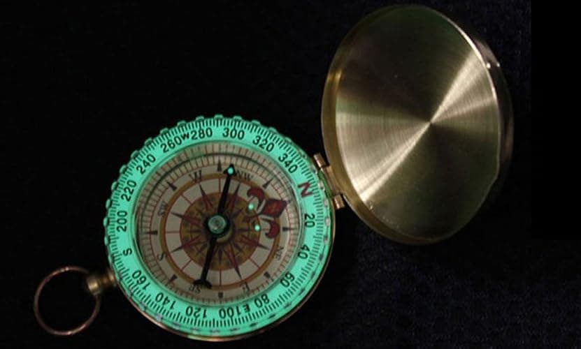 PPbean Classic Pocket Style Camping Compass thumbnail 5
