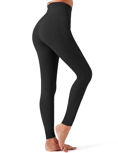 YOYOYOGA Leggings for Women High Waisted Yoga Pants Tummy Control Workout Athletic Leggings with Pockets thumbnail 2