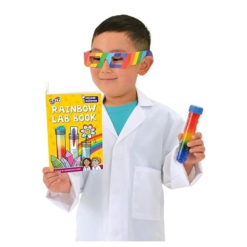 Galt Rainbow Lab - Explore & Discover Childrens Science Kit - 12 Science Experiments for Kids, Colourful Crystals - STEM Toys & National Curriculum Compatible - Gifts for Boys & Girls Ages 5 P thumbnail 6