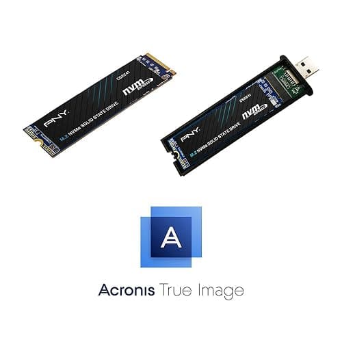 PNY CS2241 1TB PCIe Gen4 SSD M.2 2280 Upgrade Kit - Up to 5,100MB/s Read - PC/Laptop Upgrade for Gaming, Photo/Video Rendering, and Workstations - Internal Solid State Drive - M280CS2241-1TBKIT-RB thumbnail 2
