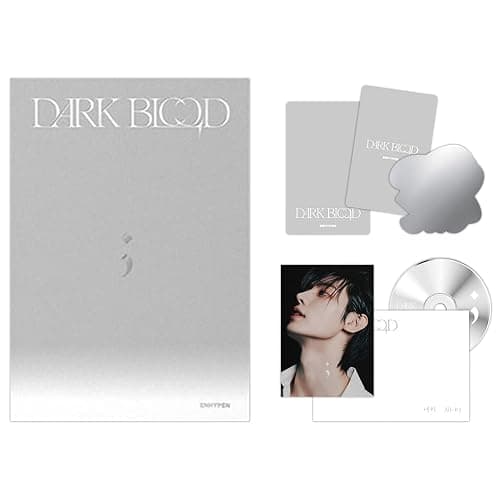 ENHYPEN - [DARK BLOOD] (ENGENE / Random Ver.) Photobook R + Photocard + Sticker + Postcard + Gift - Image 1