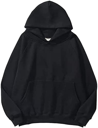 Womens Oversized Hoodies Fleece Sweatshirts Long Sleeve Sweaters Pullover Fashion Fall Clothes with Pocket - Image 1