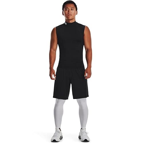 Under Armour Mens HeatGear Armour Compression Mock Sleeveless thumbnail 6