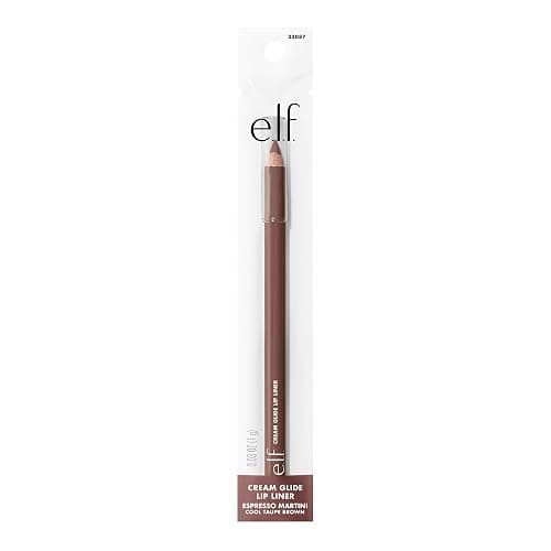 e.l.f. Cream Glide Lip Liner, Highly-Pigmented Pencil For Shaping & Sculpting Lips, Semi-Matte Finish, Vegan & Cruelty-Free, Espresso Martini thumbnail 8