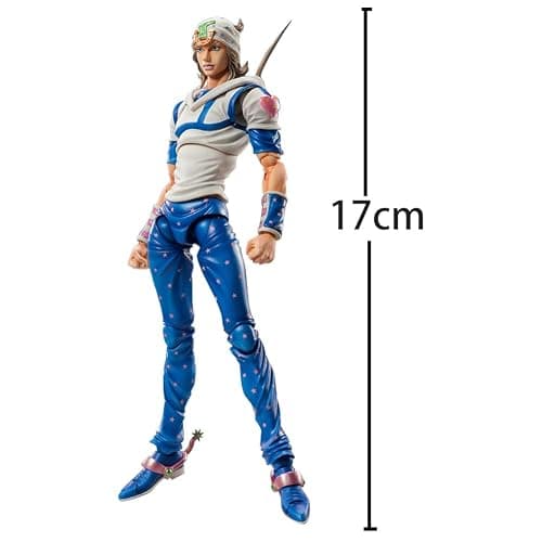 Zhongkaihua JJBA Figure Johnny Joestar Model 17CM PVC Statue Anime JJBA Action Figures Movable Joints Interchangeable Accessories Collection Decorations Gifts thumbnail 3