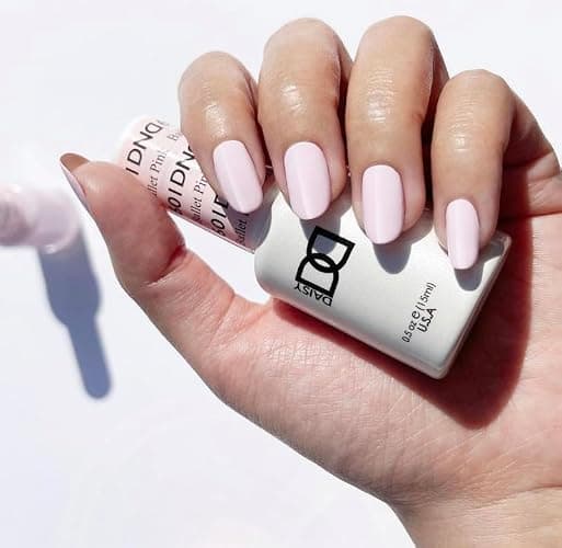 DND Gel Polish Set, Pink Collection, UV/LED GelPolish and Air Dry Nail Lacquer, Matching Chip-Free Polish Duo, 0.5 Fl Oz Each thumbnail 2