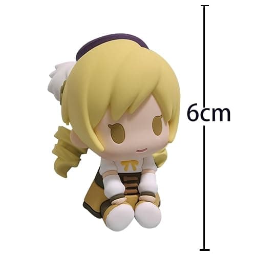 YLQANONG KanameMadoka Figures Akemi Homura Miki Sayaka Kyouko Kyuubey Anime Figure Statues PVC Kaname Madoka Anime Action Figurine 2.36IN thumbnail 3