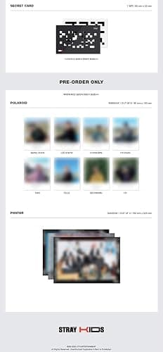 Stray Kids 'Go Live 生' 1st Album 3 VER SET CD+80p PhotoBook+2p PhotoCard+8p Lyric Leaflet+4 Cut Film+Secret Card+Message PhotoCard Set (A + B + C Ver SET) thumbnail 5
