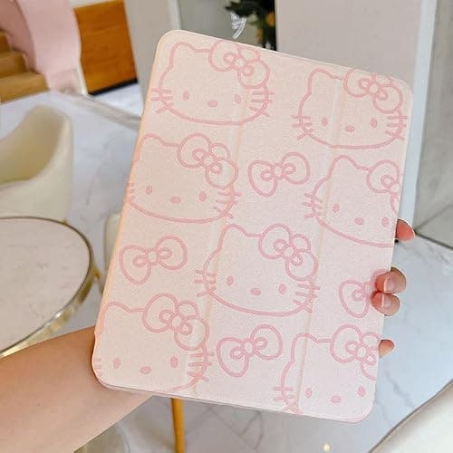 Kids Case for iPad 10th Generation 10.9 Inch (2022), iPad (A16) 11th Generation 11 Inch (2025)-with Pencil Holder， Shockproof Rugged Protective 10.9 Cover for iPad 10/11 Gen 10.9/11 inch Kids (Pink) thumbnail 5