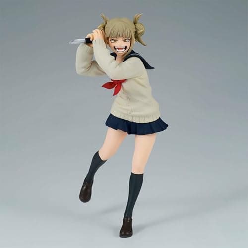 YLQANONG MHA Toga Himiko Figures Midoriya Izuku/Todoroki Shouto Anime Figure Statues Anime Action Figurine 17CM/6.69IN thumbnail 2