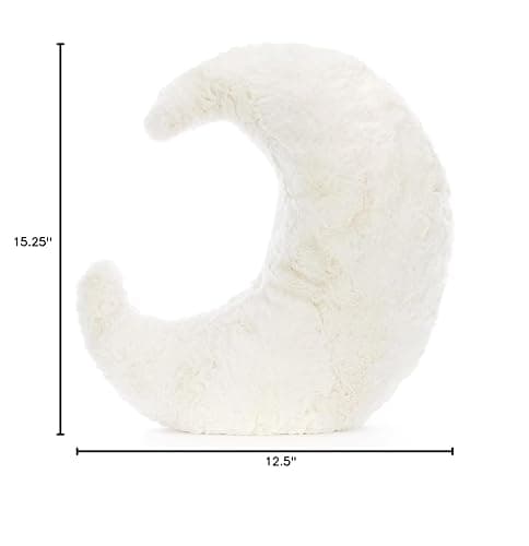 Jellycat Amuseables Moon Stuffed Toy, Huge 15.5" - Moon Plush - Fun Gift Idea thumbnail 2