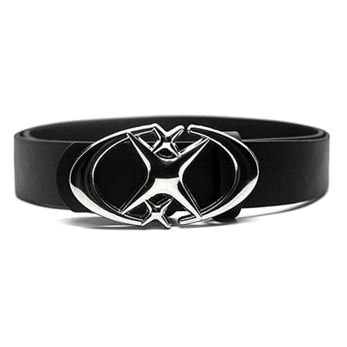 TYHOTULY Y2k Belt Star Metal Buckle Vintage Gothic Punk Rock Emo Grunge Accessories Western Chunky Belts Trendy Y2k Clothes - Image 1