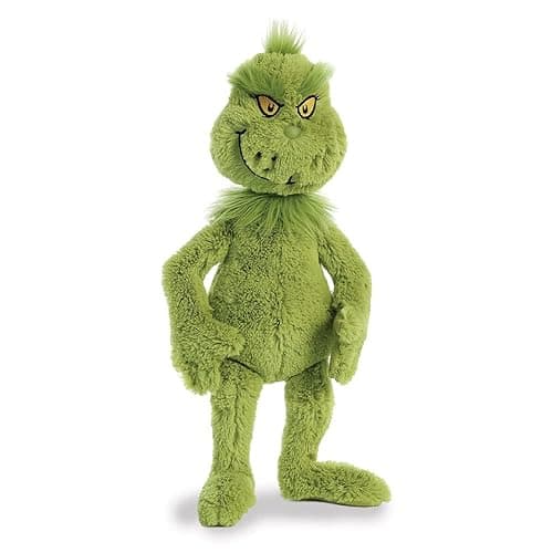 Aurora® Whimsical Dr. Seuss™ Grinch Stuffed Animal - Magical Storytelling - Officially Licensed - Green 16 Inches thumbnail 2