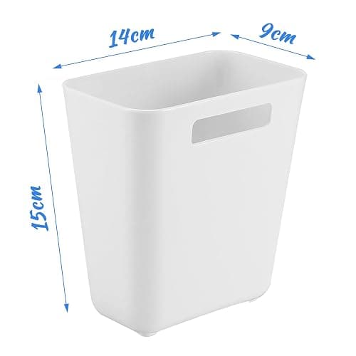 Collazoey 4 Stück Selbstklebende wandmontierte Aufbewahrungsbox,Küchenschranktür Aufbewahrungsbox,Badezimmer Organizer,für Schrank,Badezimmer,Kühlschrank Kleine Gegenstände Organizer Aufbewahrungsbox thumbnail 2