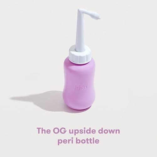 Frida Mom Upside Down Peri Bottle for Postpartum Care, Portable Bidet Perineal Cleansing and Recovery for New Mom, The Original Fridababy MomWasher thumbnail 2