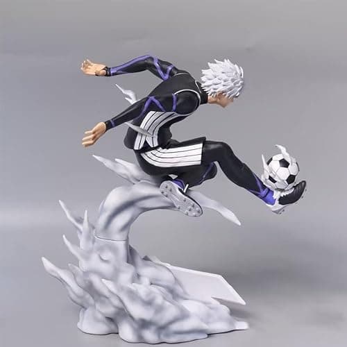 QAHEART Seishiro Nagi Figures, Isagi Yoichi Anime Statues PVC Material Anime Action Figurine for Fans 21CM/8.27IN thumbnail 2