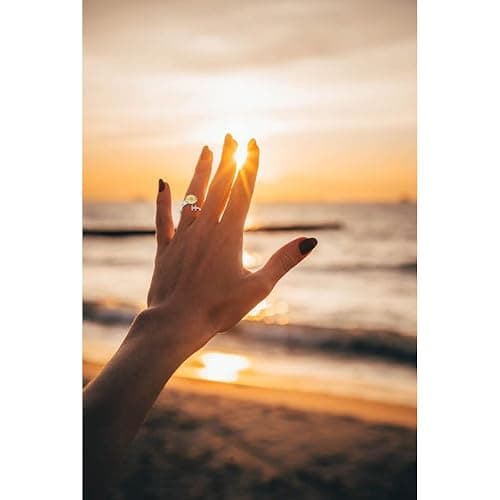Fidget Rings for Anxiety for Women Sunflower Initial Letter Spinner Open Adjustable Ring CZ Daisy Stress Relieving Rings Jewelry Gift for Women Valentine's Day You are My Sunshine Ring thumbnail 2