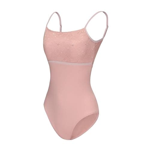 ModLatBal Women's Camisole Ballet Dance Leotards for Adult Gymnastics Bodysuit With Adjustable Straps - Image 1
