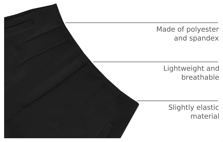 Kubsid Womens Straight Leg Pants 2026 High Waisted Stretchy Business Casual Work Pants Dress Office Trousers with Pockets thumbnail 4
