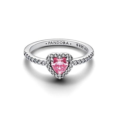 PANDORA Elevated Heart Ring | Jewelry for Women with Gift Box, Chunky Cocktail Ring thumbnail 2