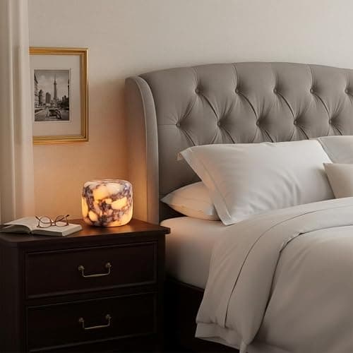 Marmor Marble Lamp Table Lamp Unique Stone Touch Lamp Pat Lamp Type-C 3 Way Bedside Lamp Ambient Light Bedroom Stands Night Light Decorative LED Warm Portable Lamp Rechargeable thumbnail 7
