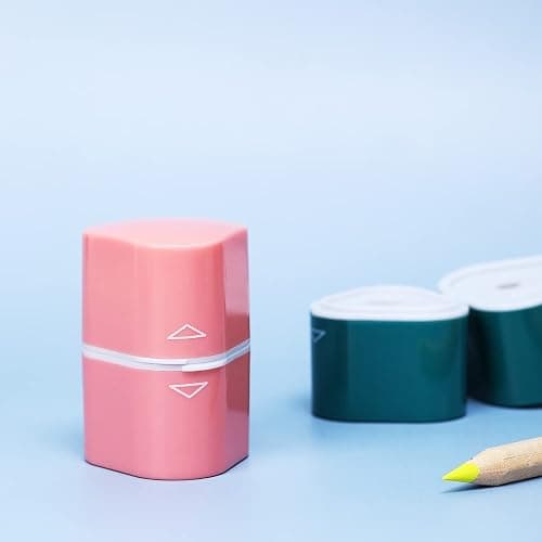 Mr. Pen- Pencil Sharpener for Colored Pencils, 3 Pack, 3 Hole, Pencil Sharpener Manual, Art, Jumbo, Artist thumbnail 2