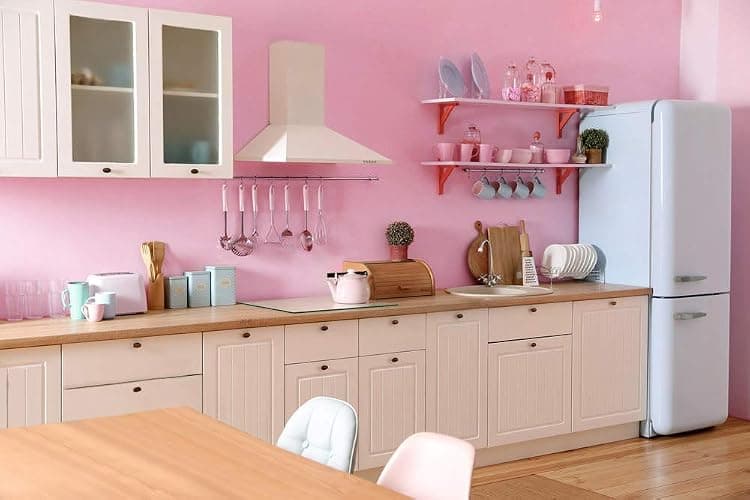 197"x17.7" Pink Wallpaper Solid Color Peel and Stick Wallpaper Pink Contact Paper Self-Adhesive Removable Wall Paper for Wall Covering Cabinet Countertop Vinyl Roll thumbnail 6