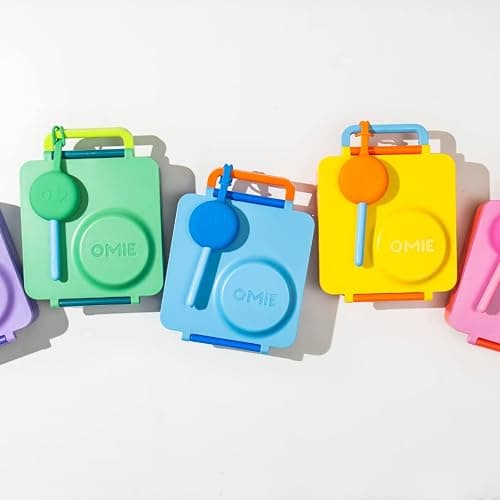 Omie OmieBox Utensil Refill Pack for OmiePod - Matches Bubble Pink or Lilac Purple OmieBox Utensil Set with Case - Reusable, Travel, Lunch Boxes - 6 pieces total (3 spoons + 3 forks) PODS NOT INCLUDED thumbnail 5