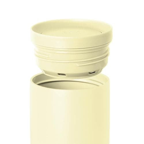 Simple Modern Travel Coffee Mug Tumbler with 360° Lid | Ceramic-Lined Insulated Stainless Steel Cold Brew Iced Coffee Cup | Gifts for Women Men Her Him | Voyager Signature | 16oz | Buttercup thumbnail 5