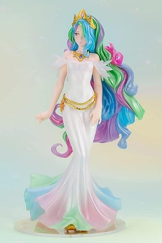 Kotobukiya My Little Pony: Princess Celestia Bishoujo Statue, Multicolor | My Little Pony 9 Inch Statue Figure Bishoujo - Princess Celestia thumbnail 5