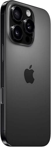 Apple iPhone 16 Pro, 256GB, Black Titanium - Unlocked (Renewed) thumbnail 2