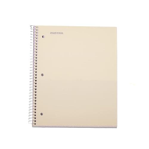 Mintra Office Durable Spiral Notebooks, 1 Subject, (Spring Pink, Sun Yellow, Arctic Ice, College Ruled 3pk) - Spring Pink, Sun Yellow, Arctic Ice - College Ruled 3pk thumbnail 3