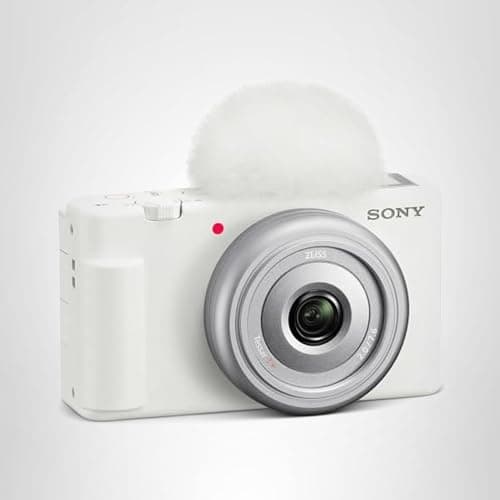 Sony ZV-1F Vlog Camera for Content Creators and Vloggers White thumbnail 10