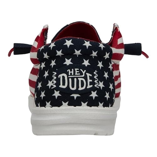 HEYDUDE Wally Patriotic, Mens Shoes, Slip-on Loafers, Comfortable & Light-Weight thumbnail 3