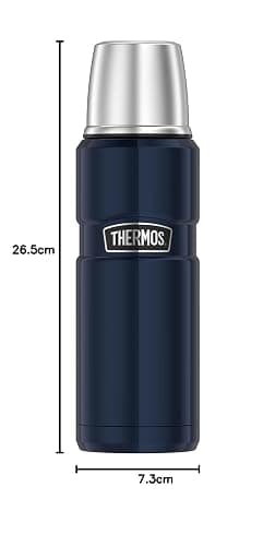 Thermos 4003.205.047 King - Termo (acero inoxidable), acero inoxidable, azul medianoche, 0,47 L thumbnail 3