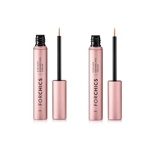 ForLash by ForChics: 2 Pack Ultimate Eyelash Hormone-Free Growth Serum for Enhanced Fuller, Thicker, Longer Lashes - Regrowth Booster, Organic Formula, Vegan & Cruelty-Free thumbnail 8