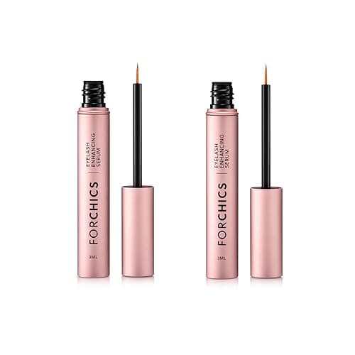 ForLash by ForChics: 2 Pack Ultimate Eyelash Hormone-Free Growth Serum for Enhanced Fuller, Thicker, Longer Lashes - Regrowth Booster, Organic Formula, Vegan & Cruelty-Free thumbnail 9