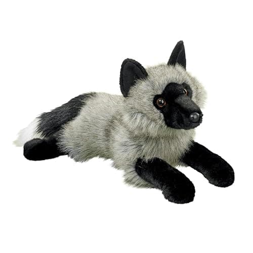 Douglas Sterling Silver Fox Plush Stuffed Animal - Image 1