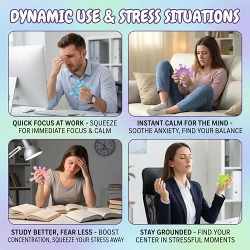 Fidget Toys Stress Ball for Kids,Squishy Ball Stress Splat Toys,Stress Splat Toy,Squishies Anxiety Stress Relief, Office Mental Health Gifts Prizes Autism Favors (Pink) thumbnail 7