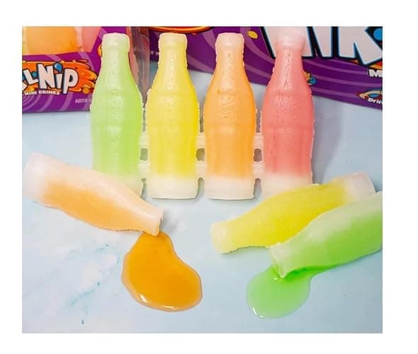 Sidsons – Mini Drinks Candy Wax Bottles – Retro Fruity Liquid Sweets – Every Pack Contains 8 – 24 to 96 Mini Bottles – Gluten & Peanut-Free – Kids Treats & Party Bag Fillers (2) thumbnail 5