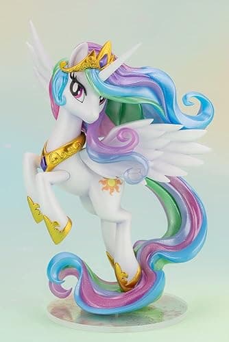 Kotobukiya My Little Pony: Princess Celestia Bishoujo Statue, Multicolor | My Little Pony 9 Inch Statue Figure Bishoujo - Princess Celestia thumbnail 7