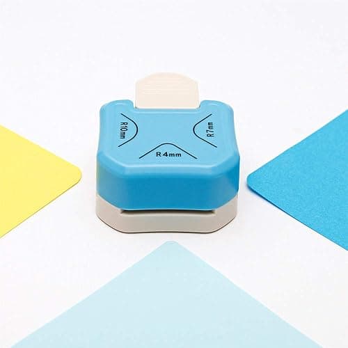 QIQQIKIN Paper Corner Rounder 3 in 1 （R4mm+R7mm+R10mm）， Punches for Crafts， Cutter ，Envelope Punch Board ，Hole Puncher， Laminate, DIY Projects, Photo Cutter,Card Making Scrapbooking and Journaling thumbnail 3
