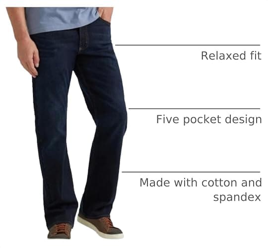 Wrangler Authentics Men's Relaxed Fit Boot Cut Jean thumbnail 5