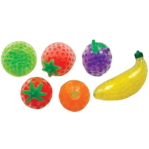 Raymond Geddes & Company Fruity Beads Squish Ball 12/Box, Assorted - Image 1