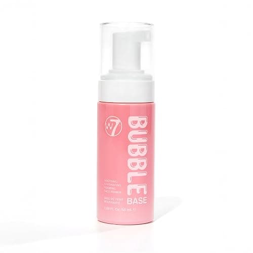 W7 Bubble Base Foaming Primer – Hydrating, Skin-Perfecting Makeup Base for a Smooth & Flawless Finish – Infused with Hyaluronic Acid & Aloe Vera to Nourish and Prime the Skin - Image 1