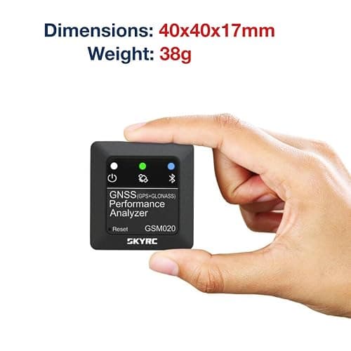 SKYRC GNSS Performance Analyzer RC GPS+GLONASS Speedometer, Bluetooth Enabled Race Data Logger and Speed Tracker for RC Cars and Planes. GSM020 SK-500023 thumbnail 2