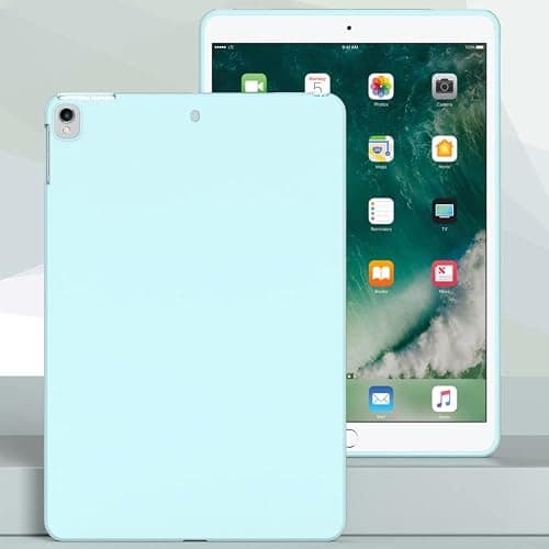 iPad 7th, 8th & 9th Gen Case 10.2",iPad Air 3 2019/ iPad Pro 10.5-inch Case, Thin and Soft Tablet Protective Cover for iPad 10.2 & 10.5, Blue thumbnail 2
