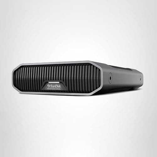 SanDisk Professional 24TB G-Drive Enterprise-Class External Desktop Hard Drive - 7200RPM Ultrastar HDD Inside, USB-C (10Gbps), USB 3.2 Gen 2, Mac Ready - SDPHF1A-024T-NBAAD thumbnail 8